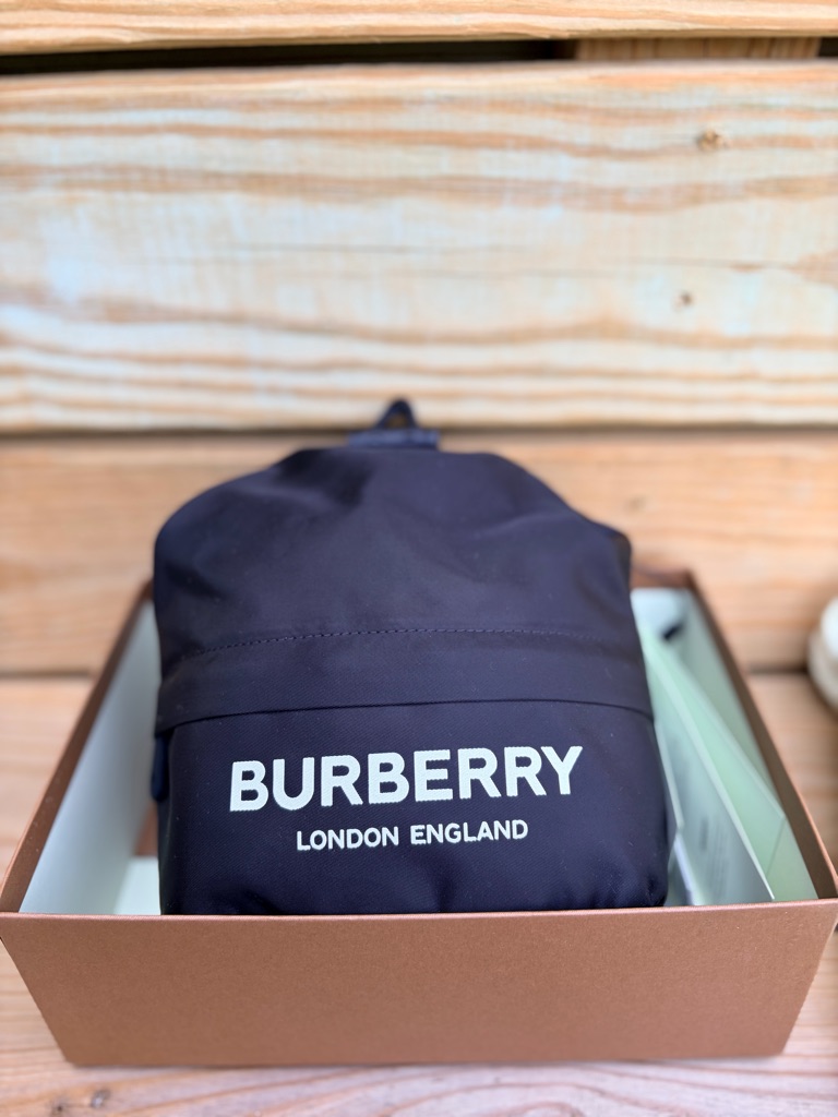 Burberry Black Mini Logo Pouch